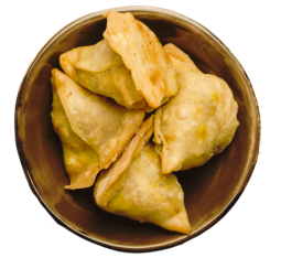Vegetable Samosa Made with AI